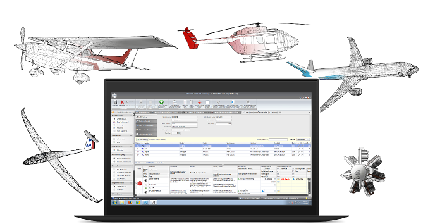 AMOffice auf Laptop