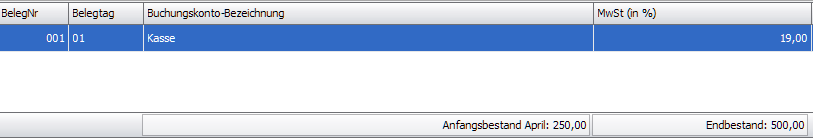 KassenbuchBeleg